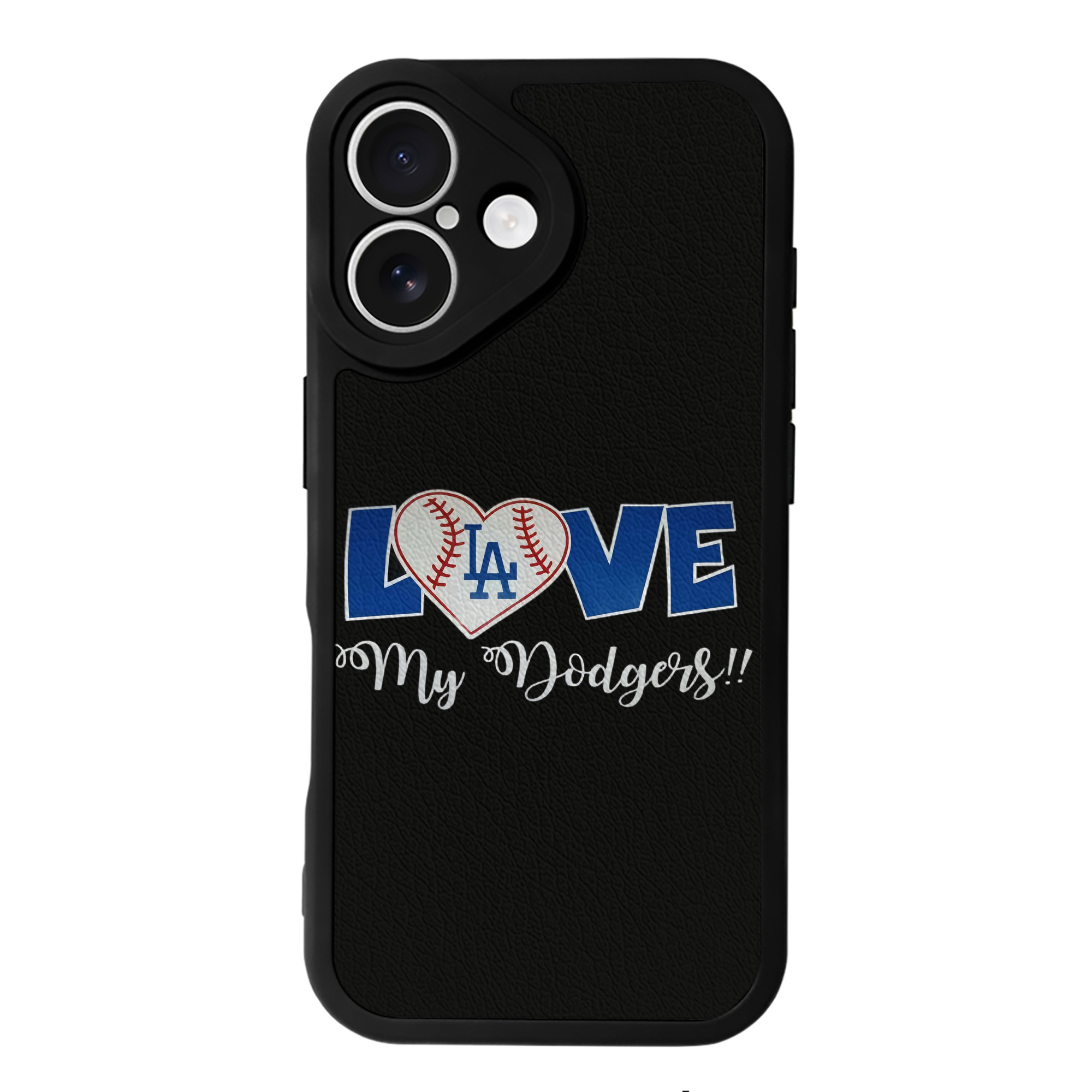  IPhone 16 Silicone Leather Case – UV Print, Lambskin Texture – Perfect Fit, Wireless Charging Compatible, Scratch Resistant, Precise Cutouts – Stylish Protection For IPhone 16